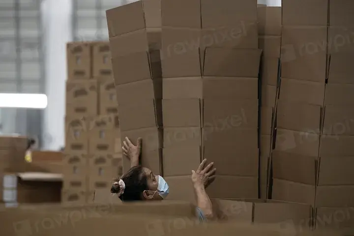 كرتونة نقل كبيرة ٦٠×٤٠×٤٠