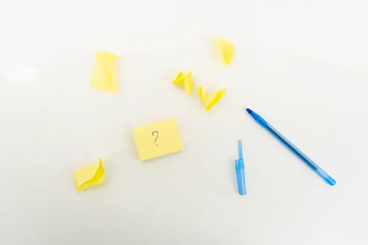 ورق ملاحظات ملون ٥ ألوان